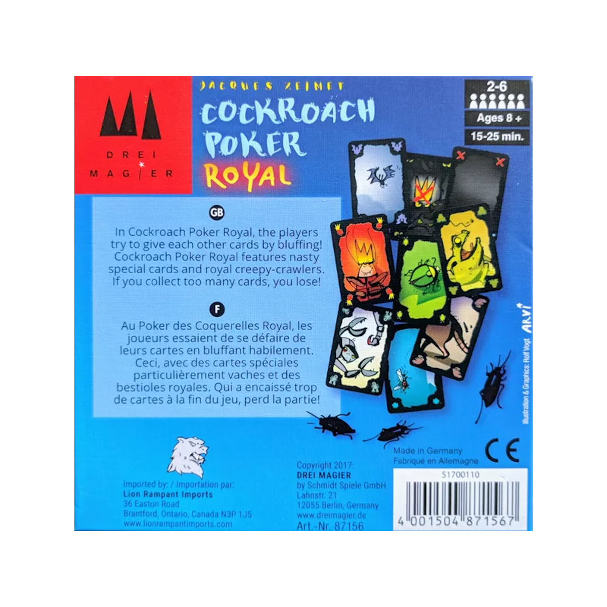 Cockroach Poker Royal - Eng