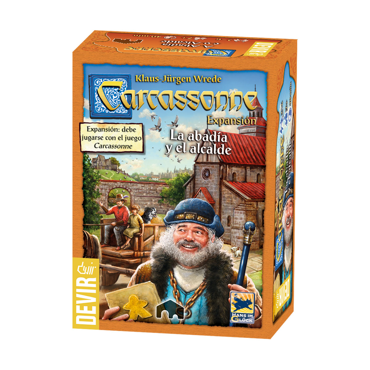 Carcassonne La Abadía Y El Alcalde 2a Edición