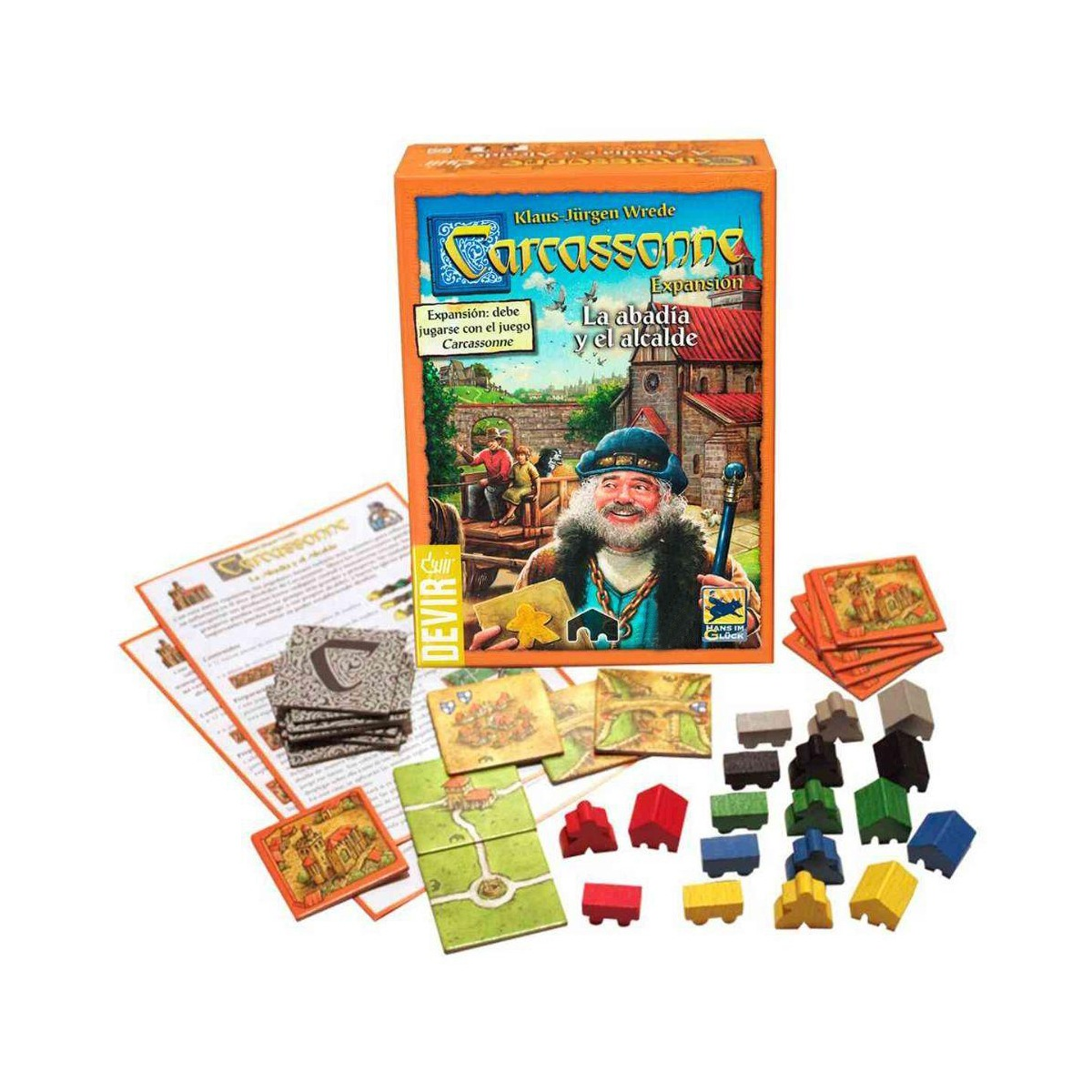 Carcassonne La Abadía Y El Alcalde 2a Edición