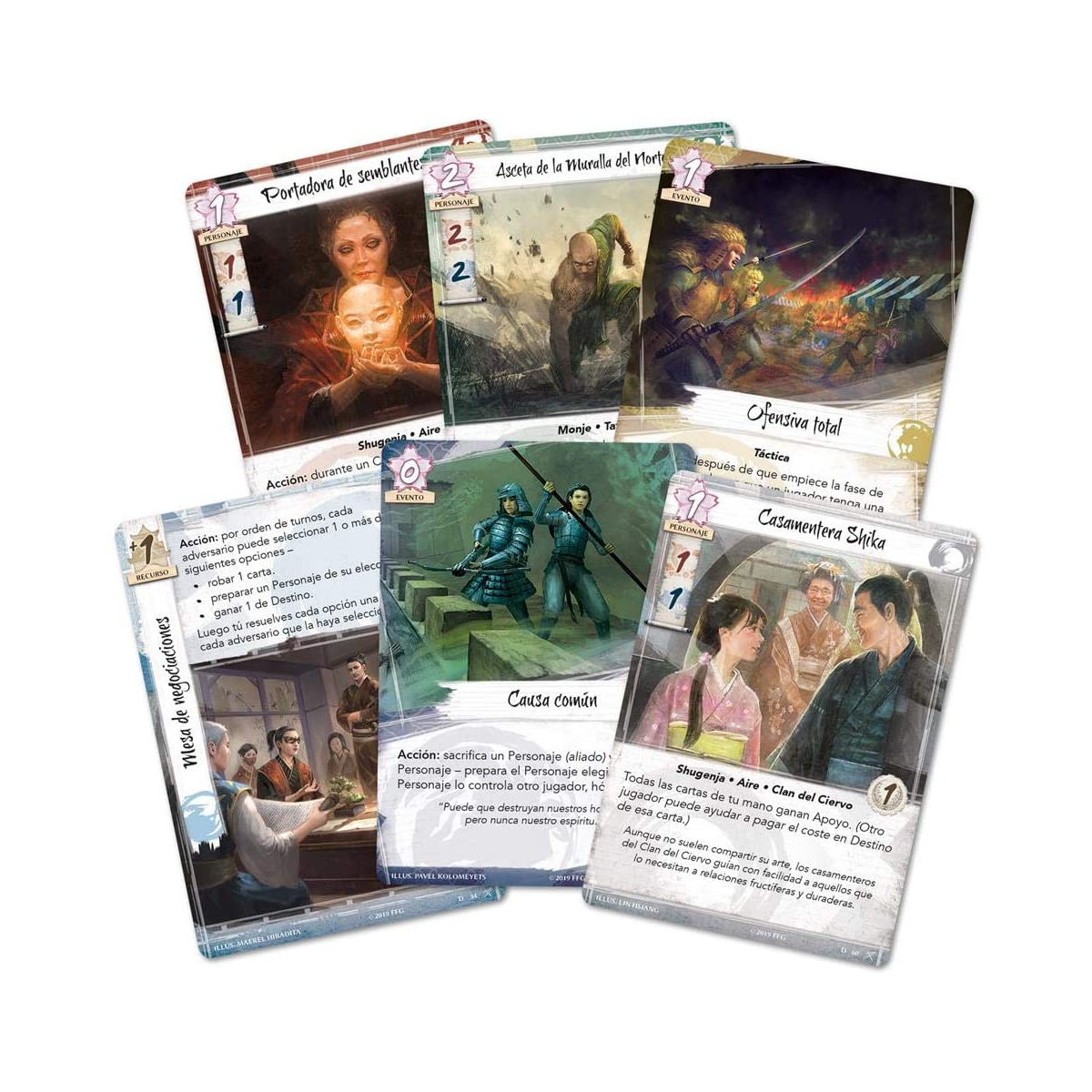 La Leyenda De Los 5 Anillos: El Juego De Cartas