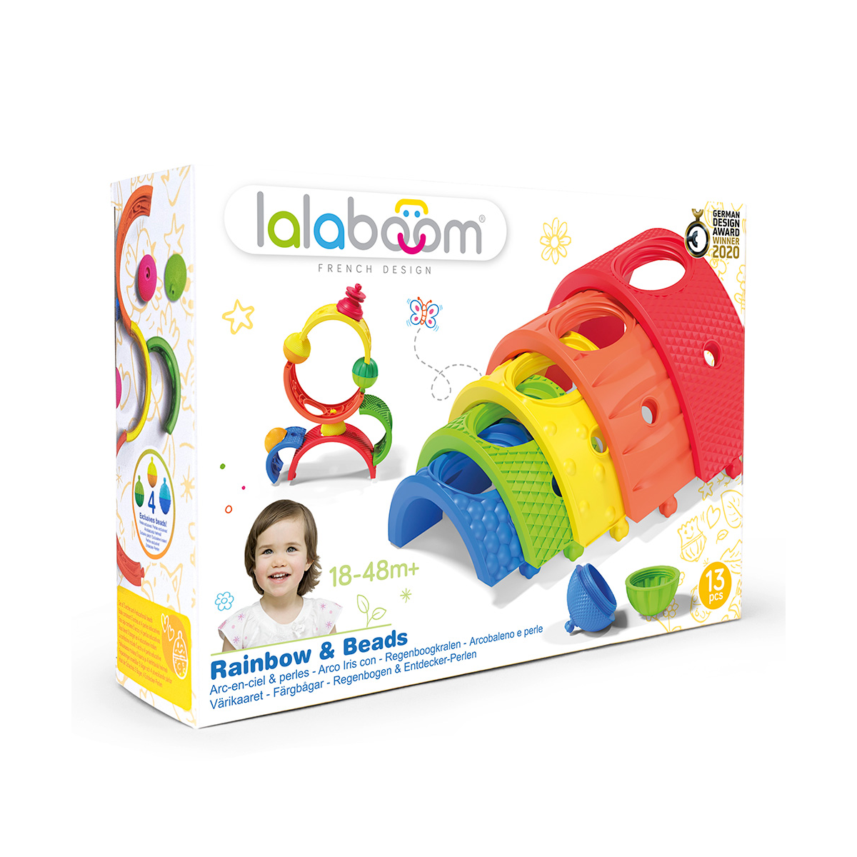 Juego De Clavija Arcoíris