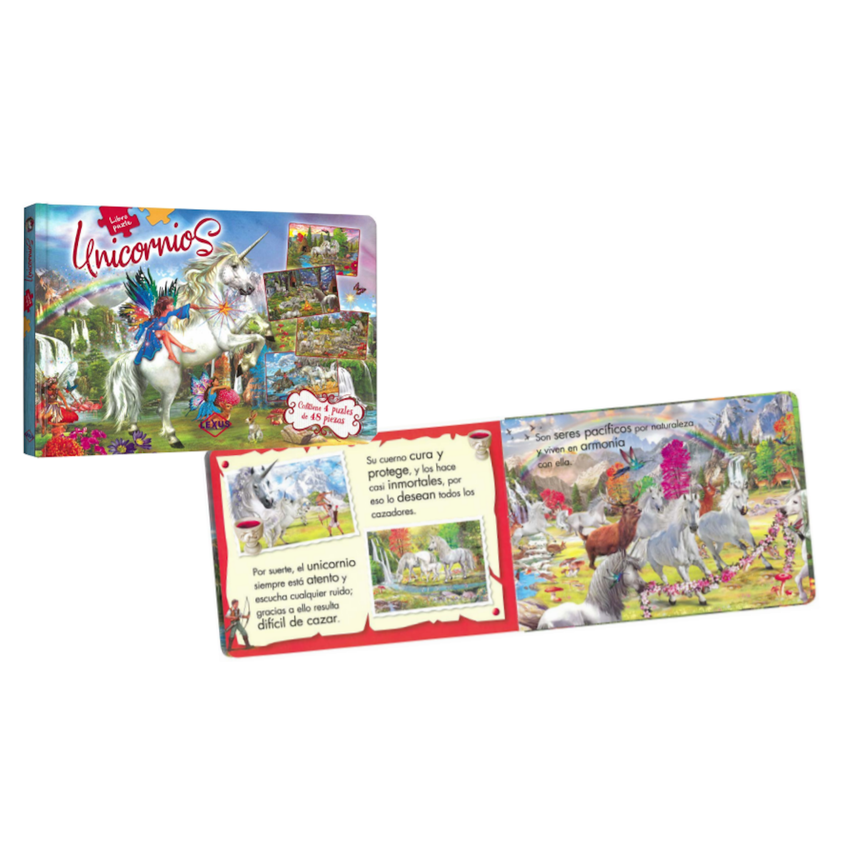 Libro Rompecabezas Unicornio