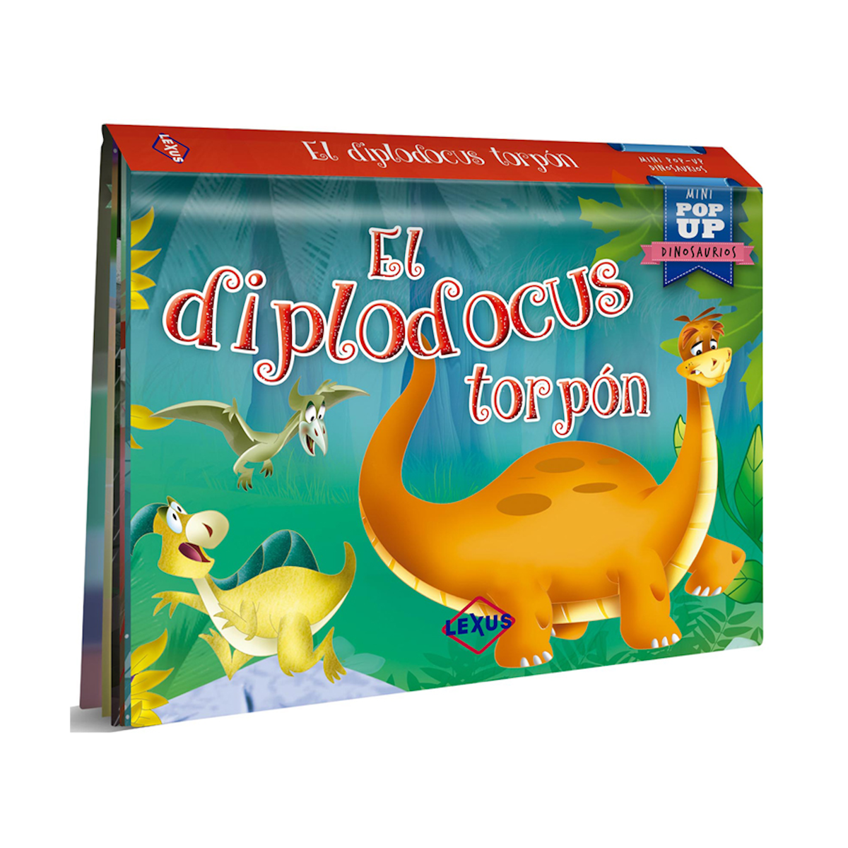 Mini Pop-Up El Diplodocus Torpón
