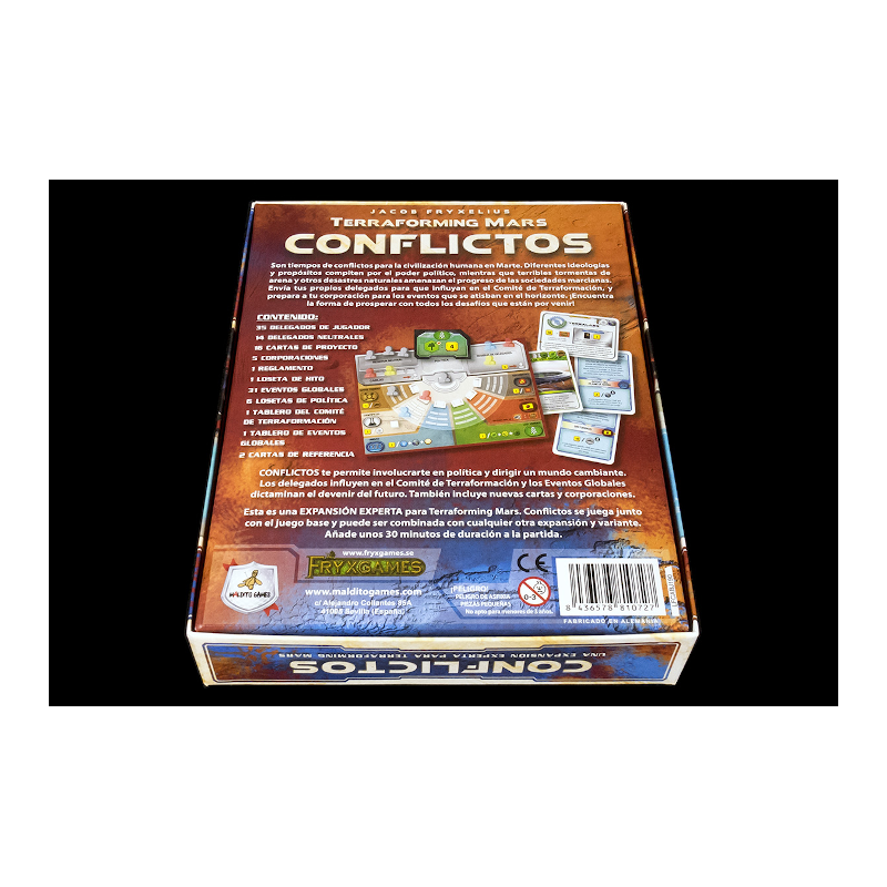 Terraforming Mars: Conflictos