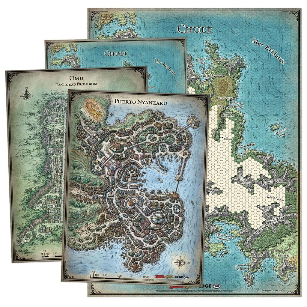 Dungeons & Dragons : Set de mapas de la Tumba de la Aniquilación