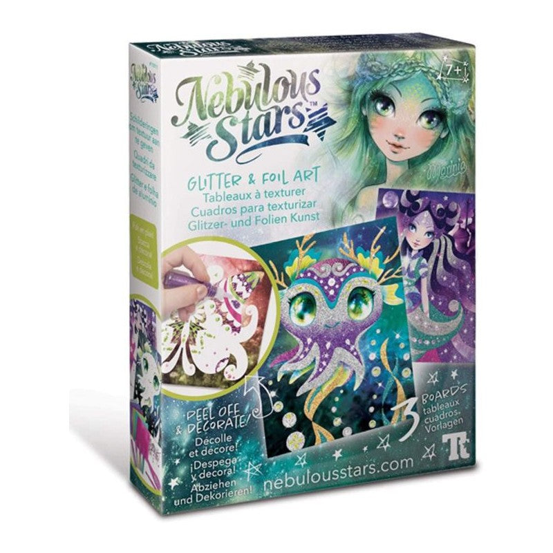 Kit de Arte con Brillantina - Glitter & Foil Art