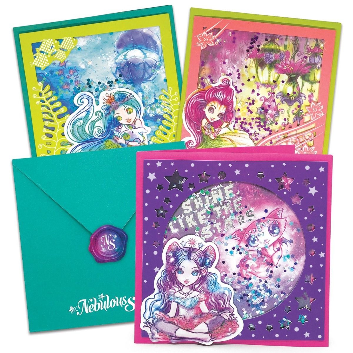 Kit de Arte para crear Postales - Dimensional Card