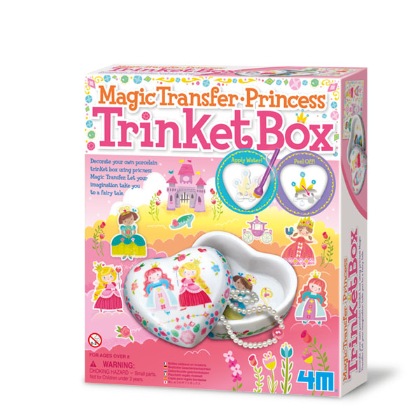 Kit Infantil Joyero de Porcelana- Princesas 4M