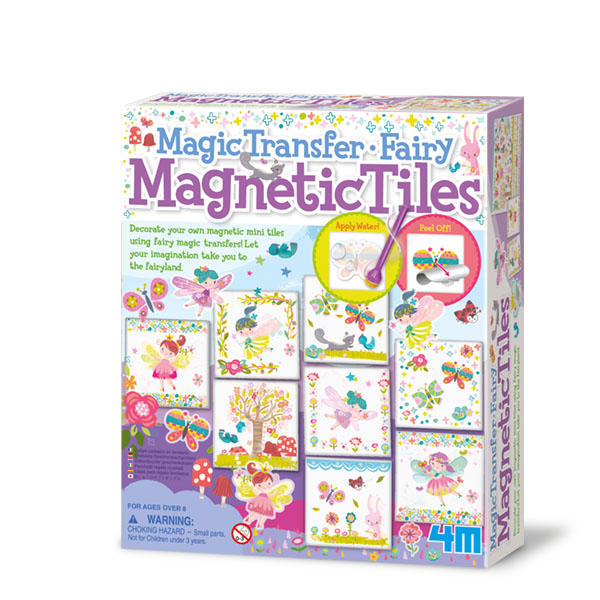Kit Infantil Transfers Magicos Hadas Niña- 4M