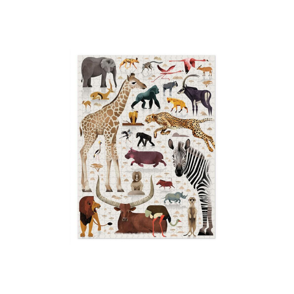 Rompecabezas Animales Africanos