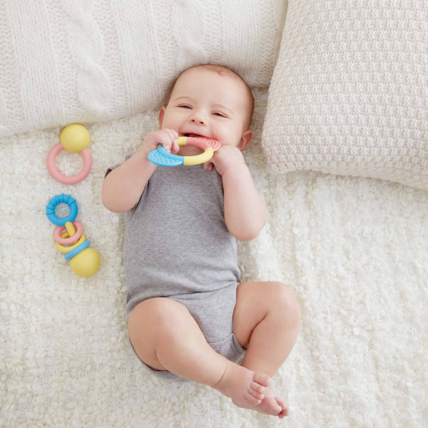 Set de Mordedores y Sonajeros- Juguete Para Bebe Hape