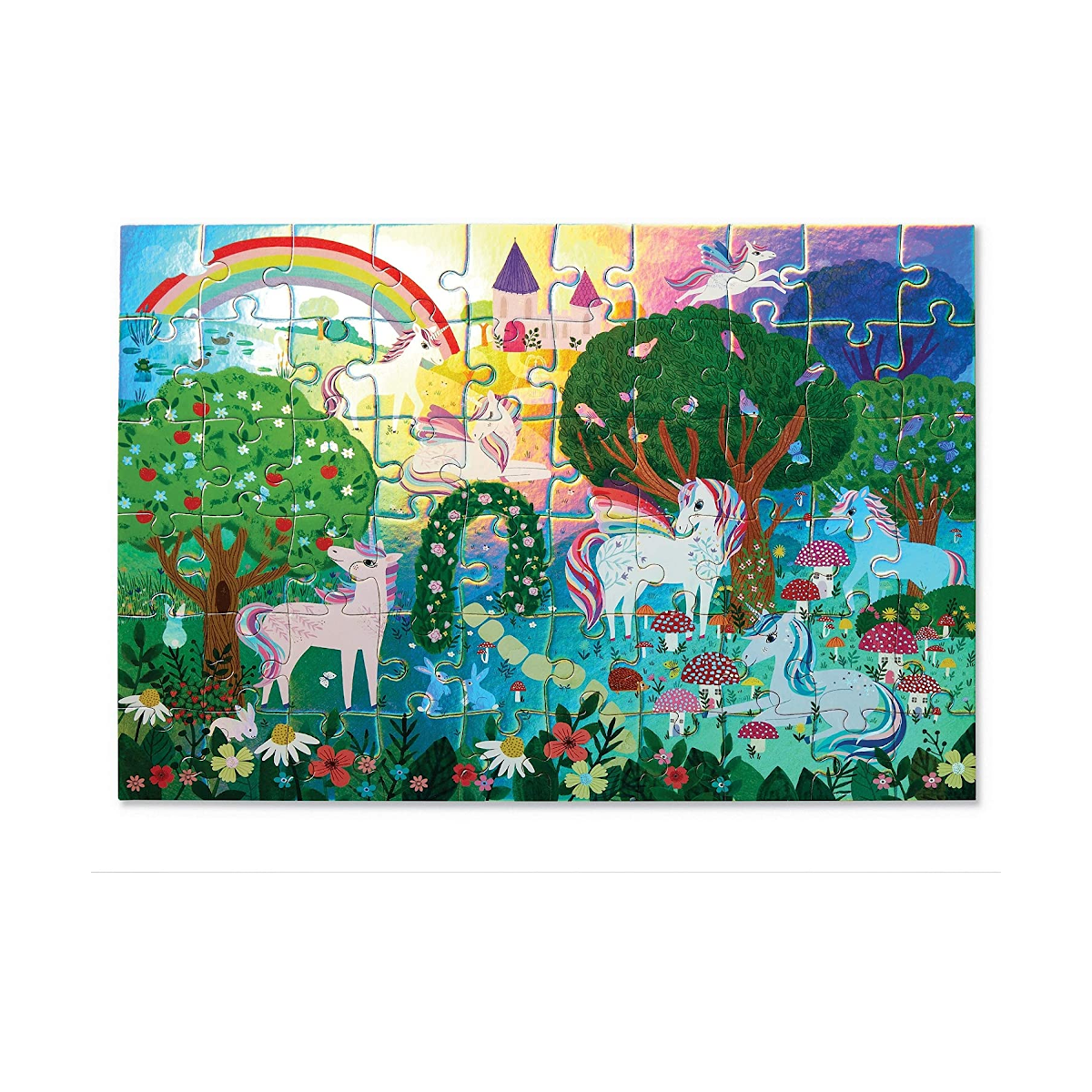 Rompecabezas Unicornio Brillante