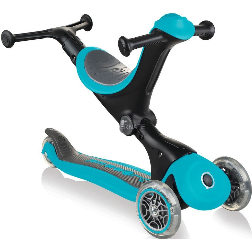 Monopatín Go Up Deluxe - Turquesa Gris