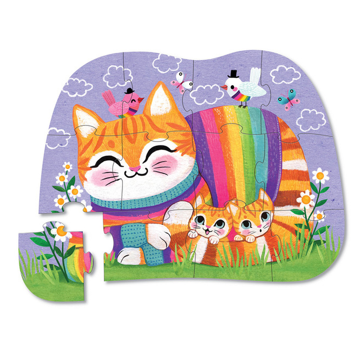Rompecabezas Gato Mimoso