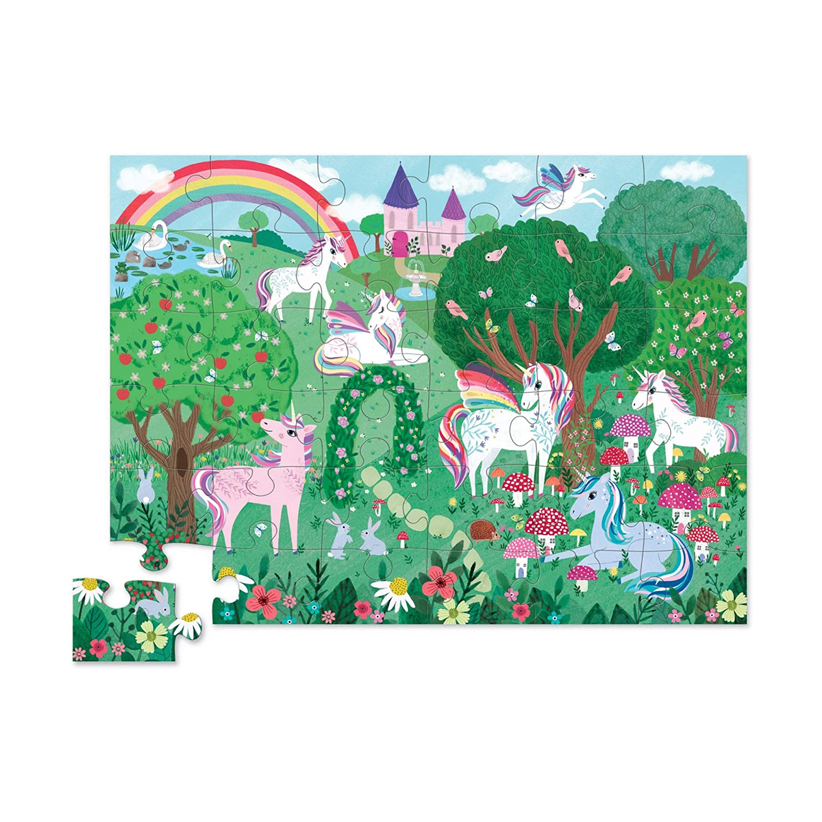 Rompecabezas Jardín De Unicornio