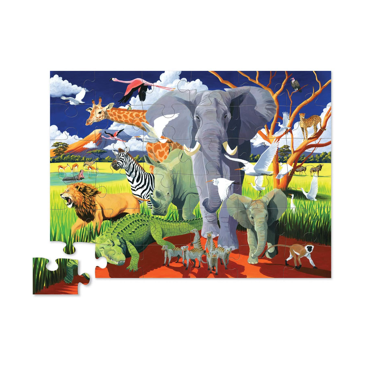 Rompecabezas Safari Salvaje