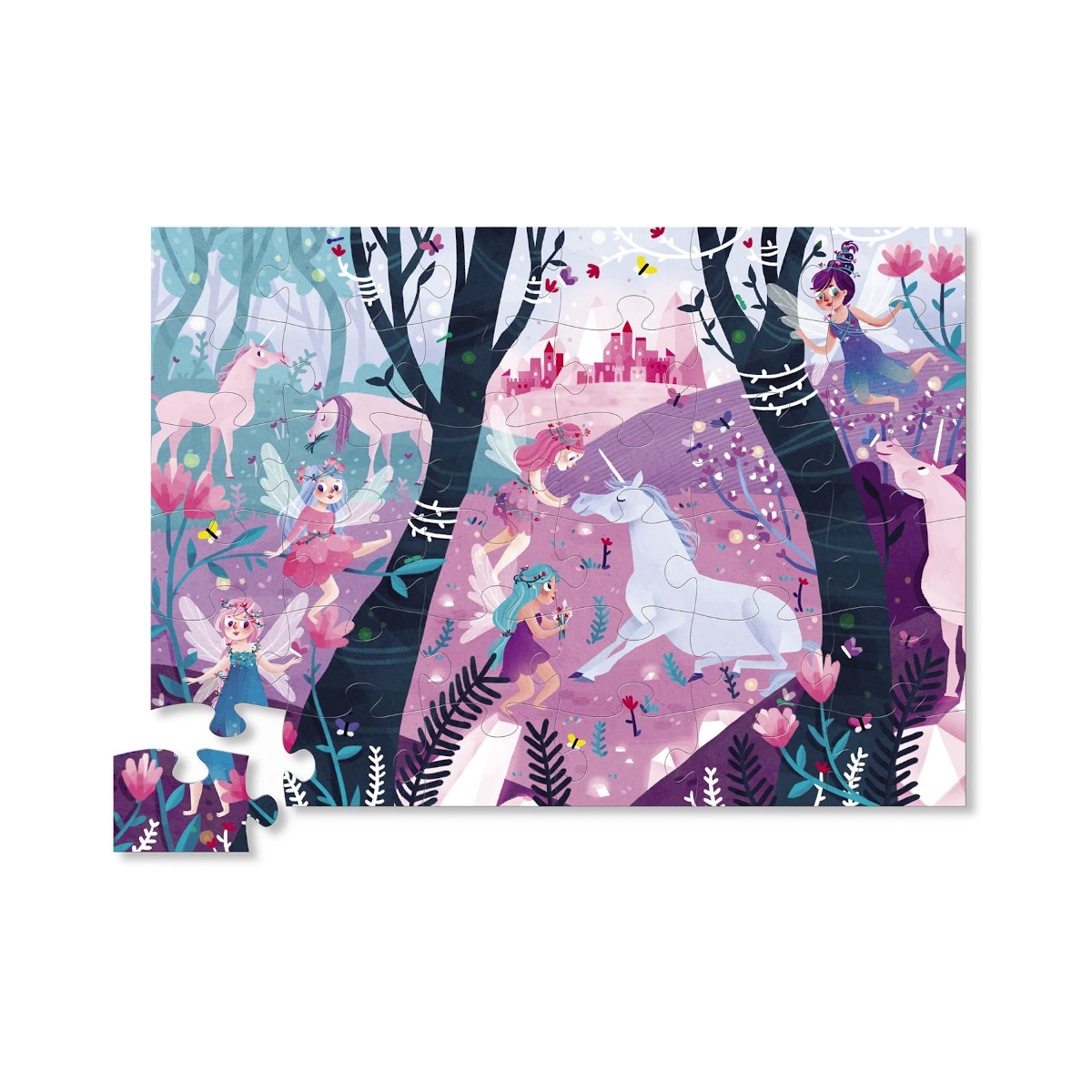 Rompecabezas Bosque De Unicornios