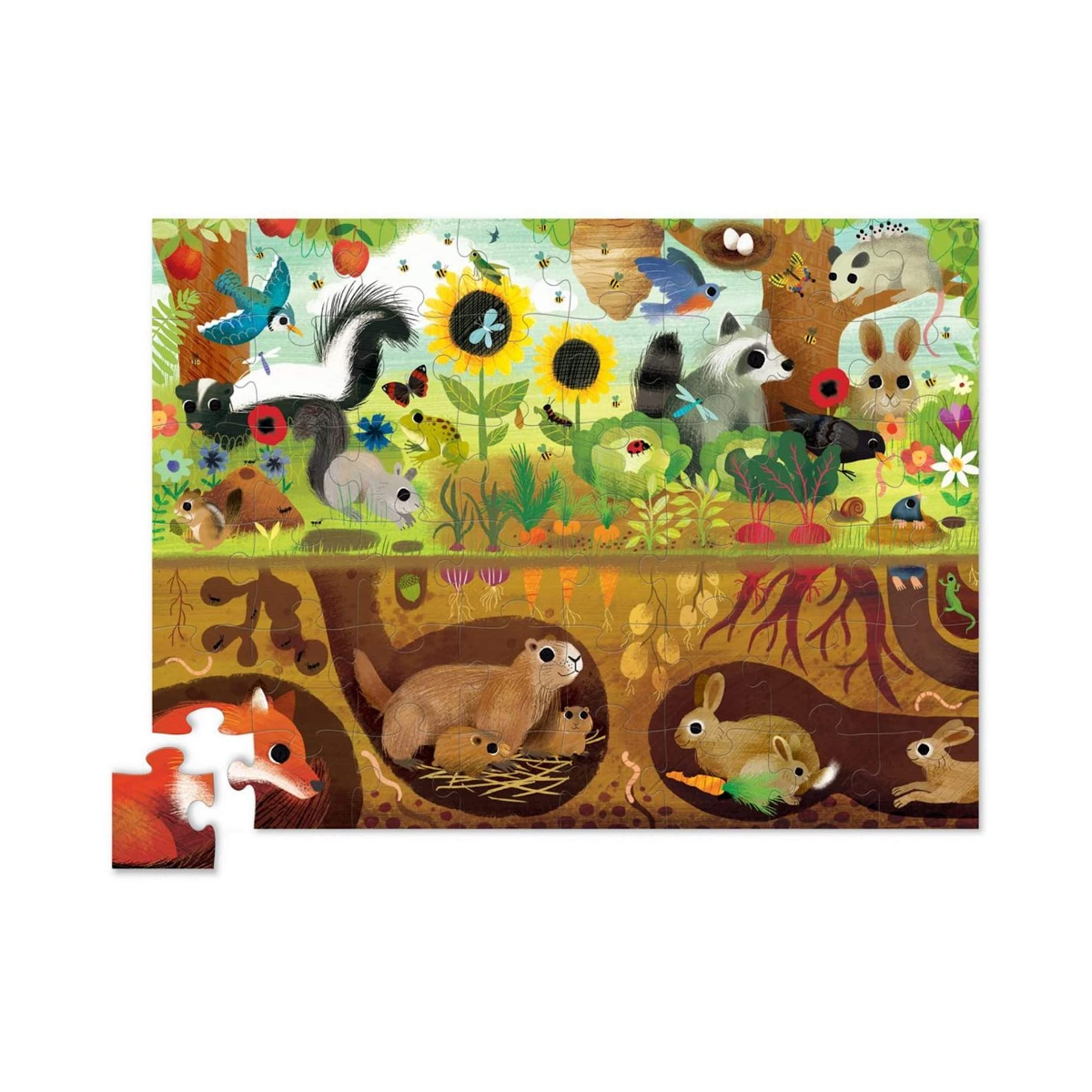 Rompecabezas Bosque Animal