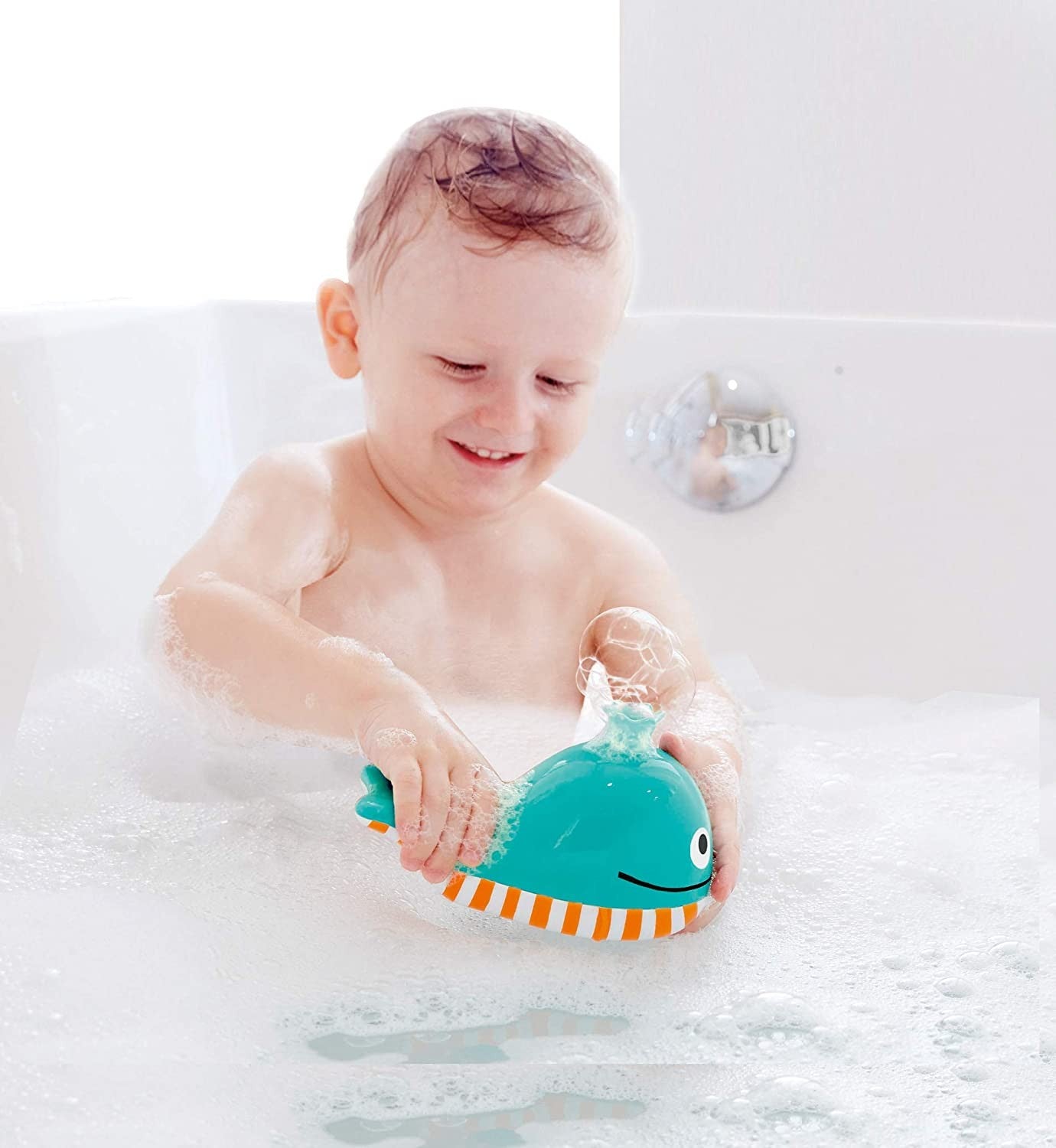 Ballena de Burbujas para Bañera- Juguete Para Niños Hape