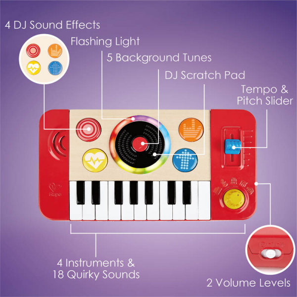 Estudio de Musica Dj Portatil- Juguete para Niños