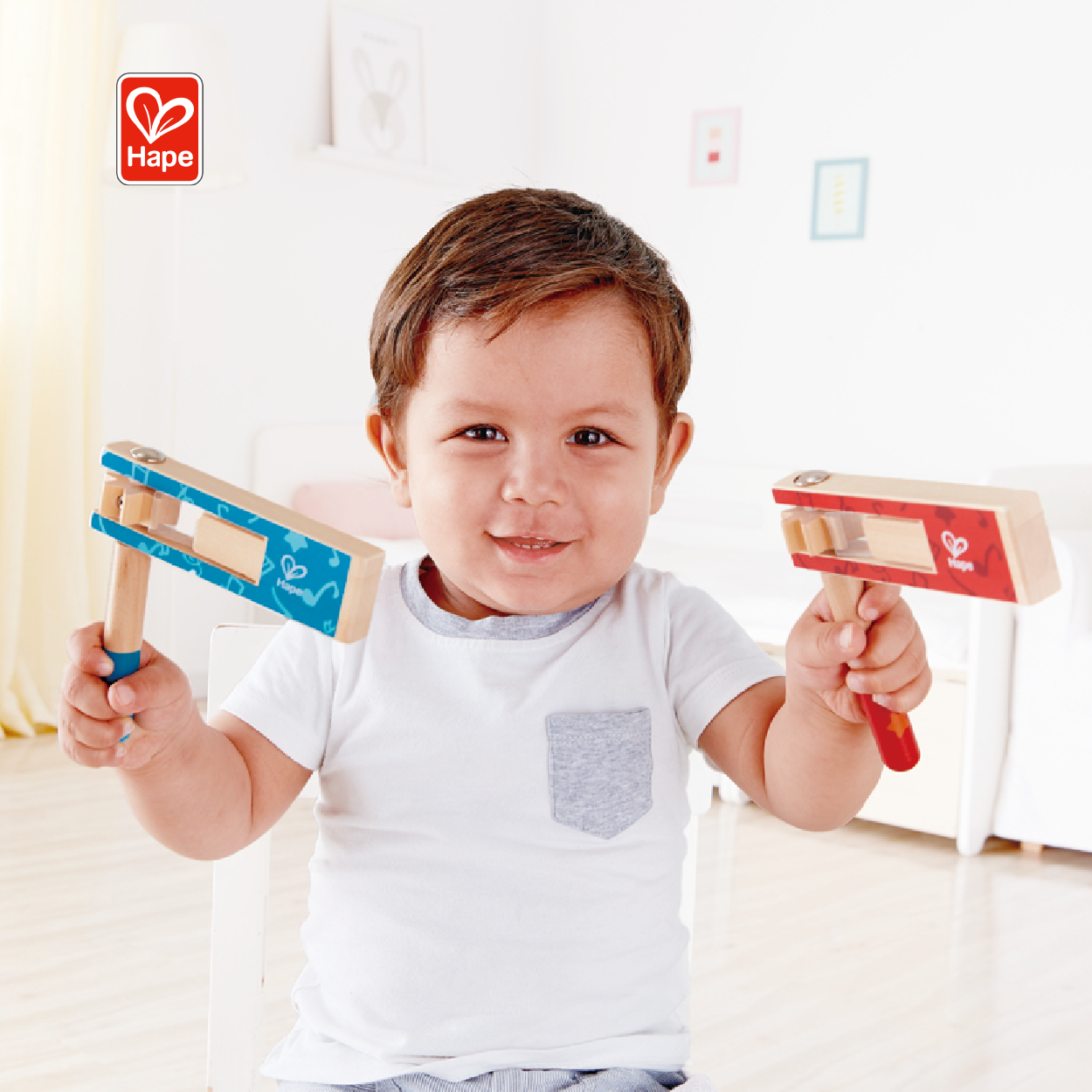 Matracas Musicales Animadoras - Juguete Para Niños Hape