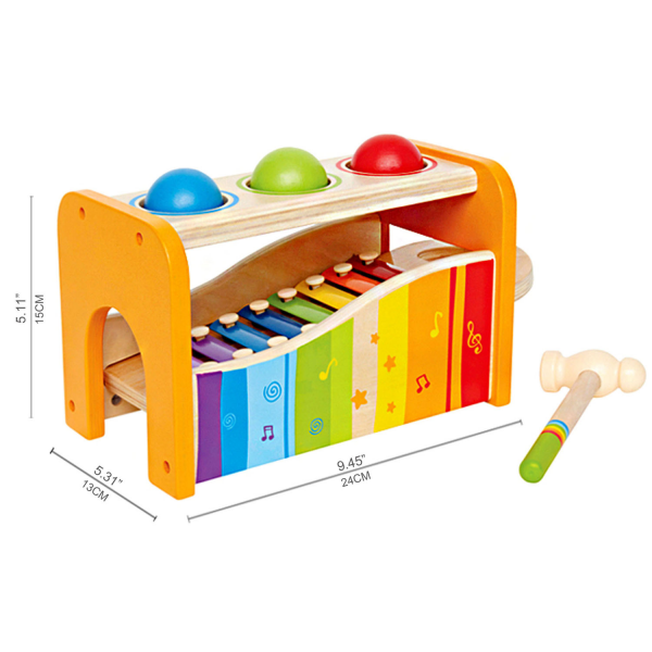 Xilofono Martillo de Madera Juguete para Niños- Hape