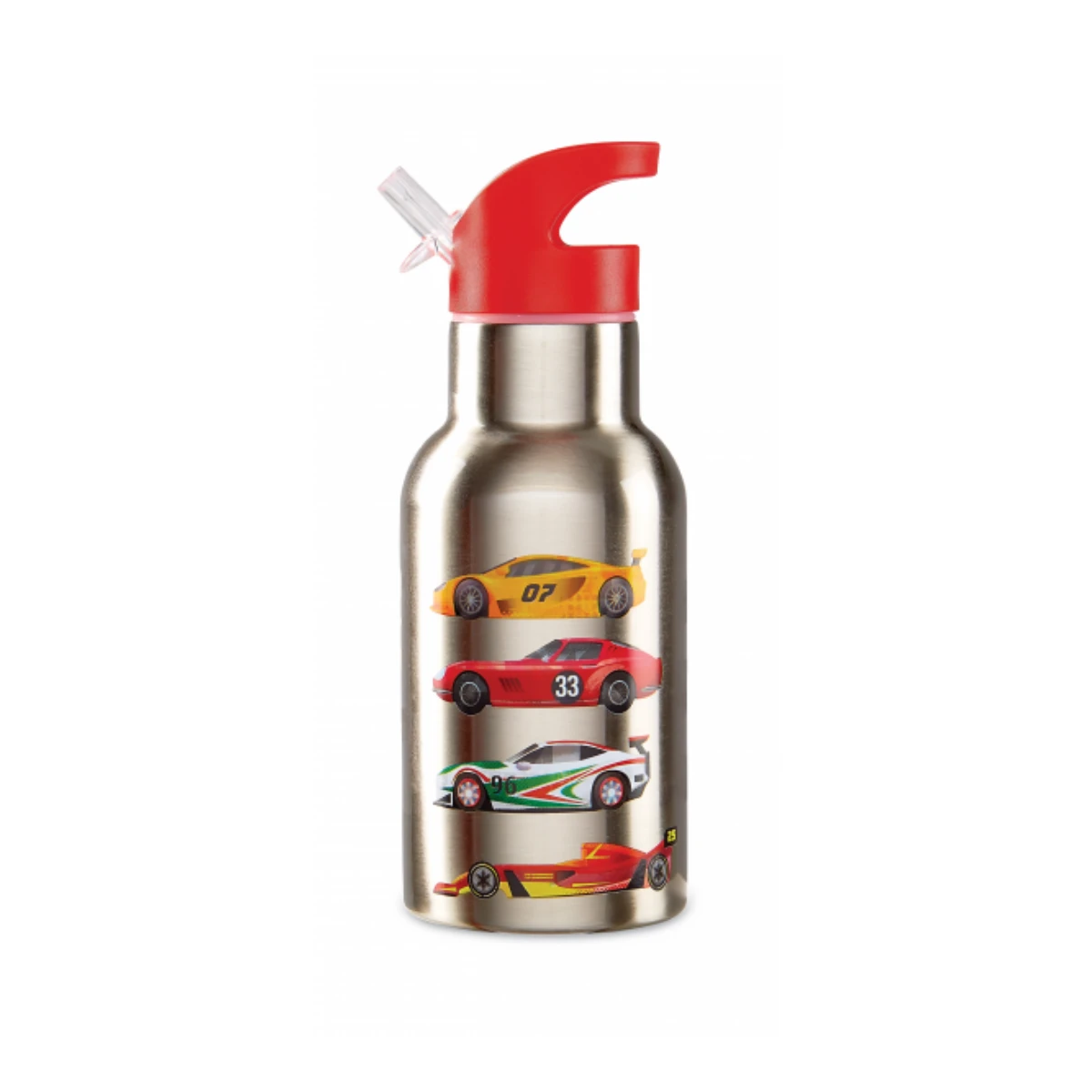 Botella Inoxidable Carreras De Carros