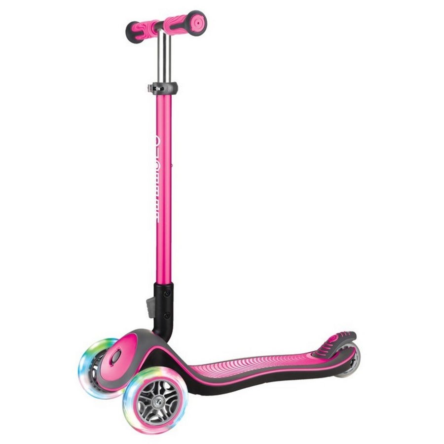 Monopatín Elite Deluxe Luces - Rosa