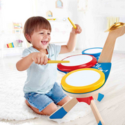 Set Mini Bateria Musical Juguete para Niños- Hape