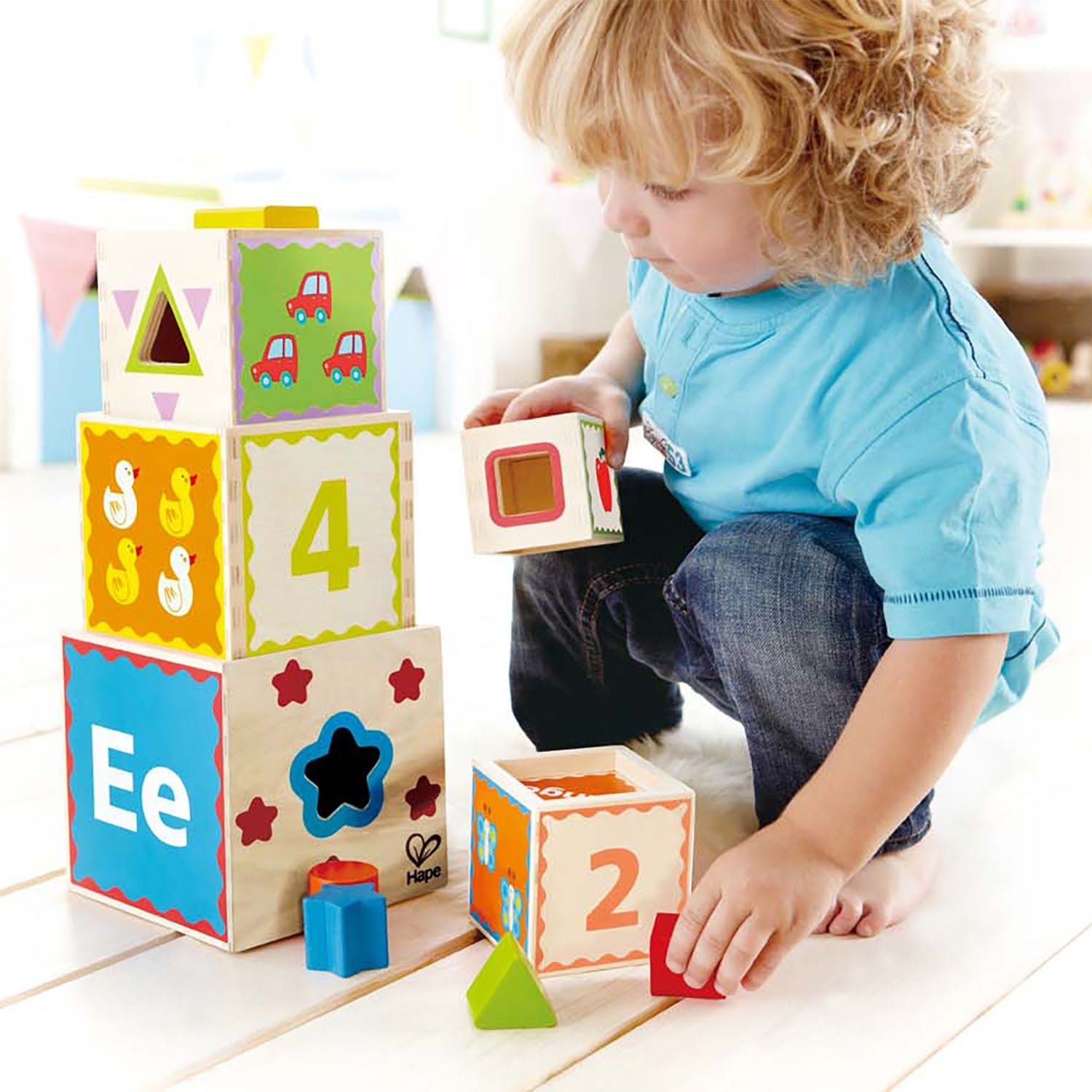 Piramide de Juegos para Niños- Hape