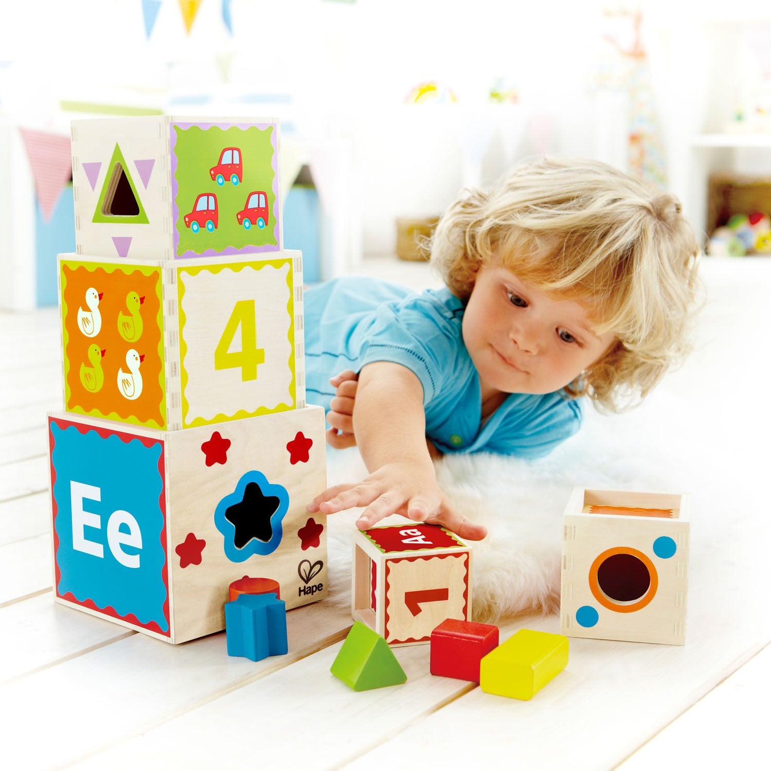 Piramide de Juegos para Niños- Hape
