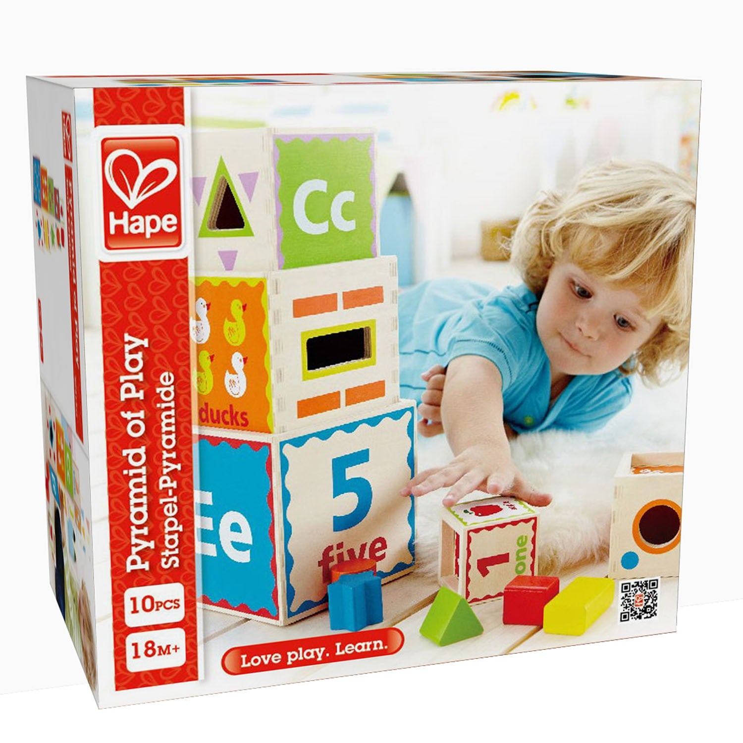 Piramide de Juegos para Niños- Hape