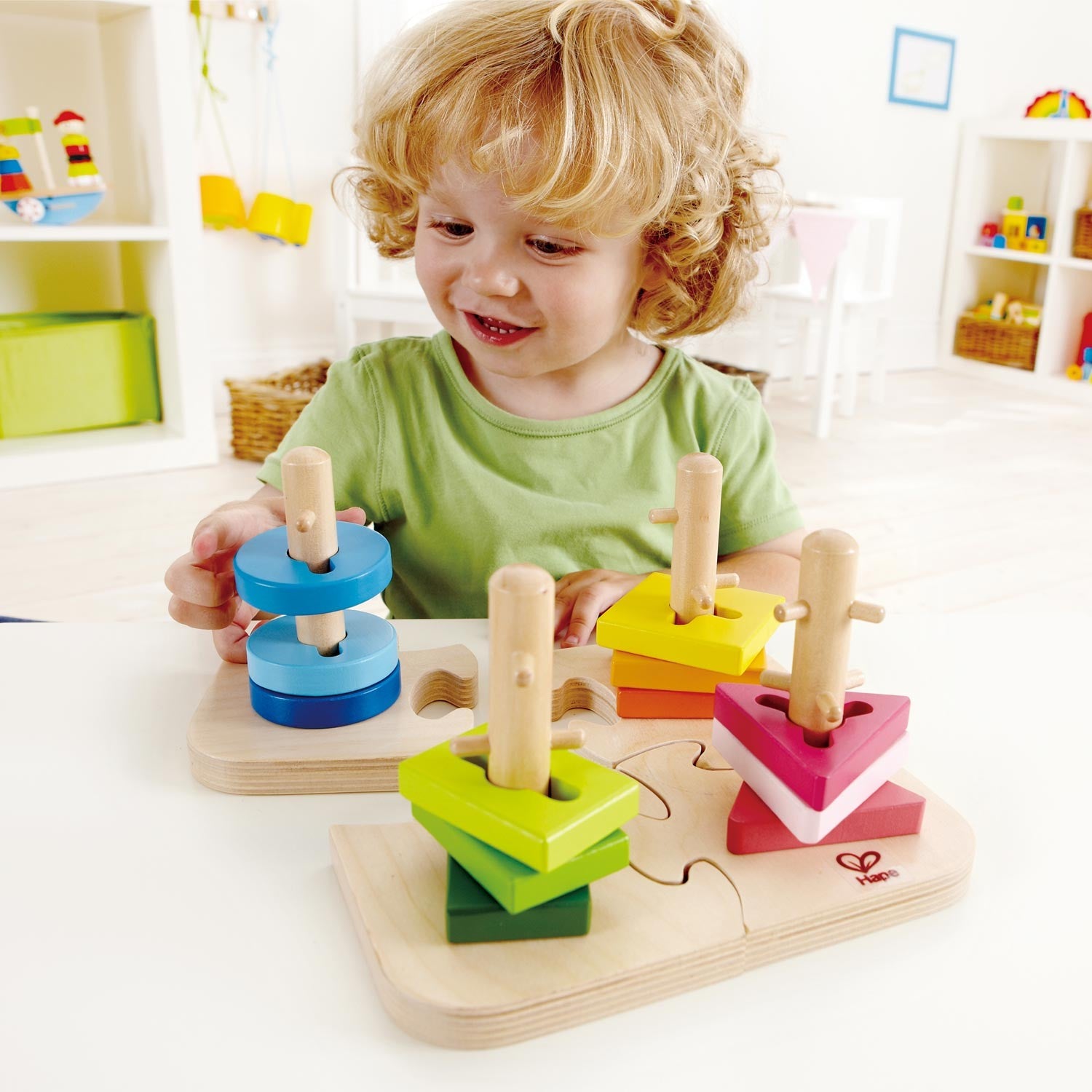 Rompecabezas Apilable- Juguete para Niño Hape