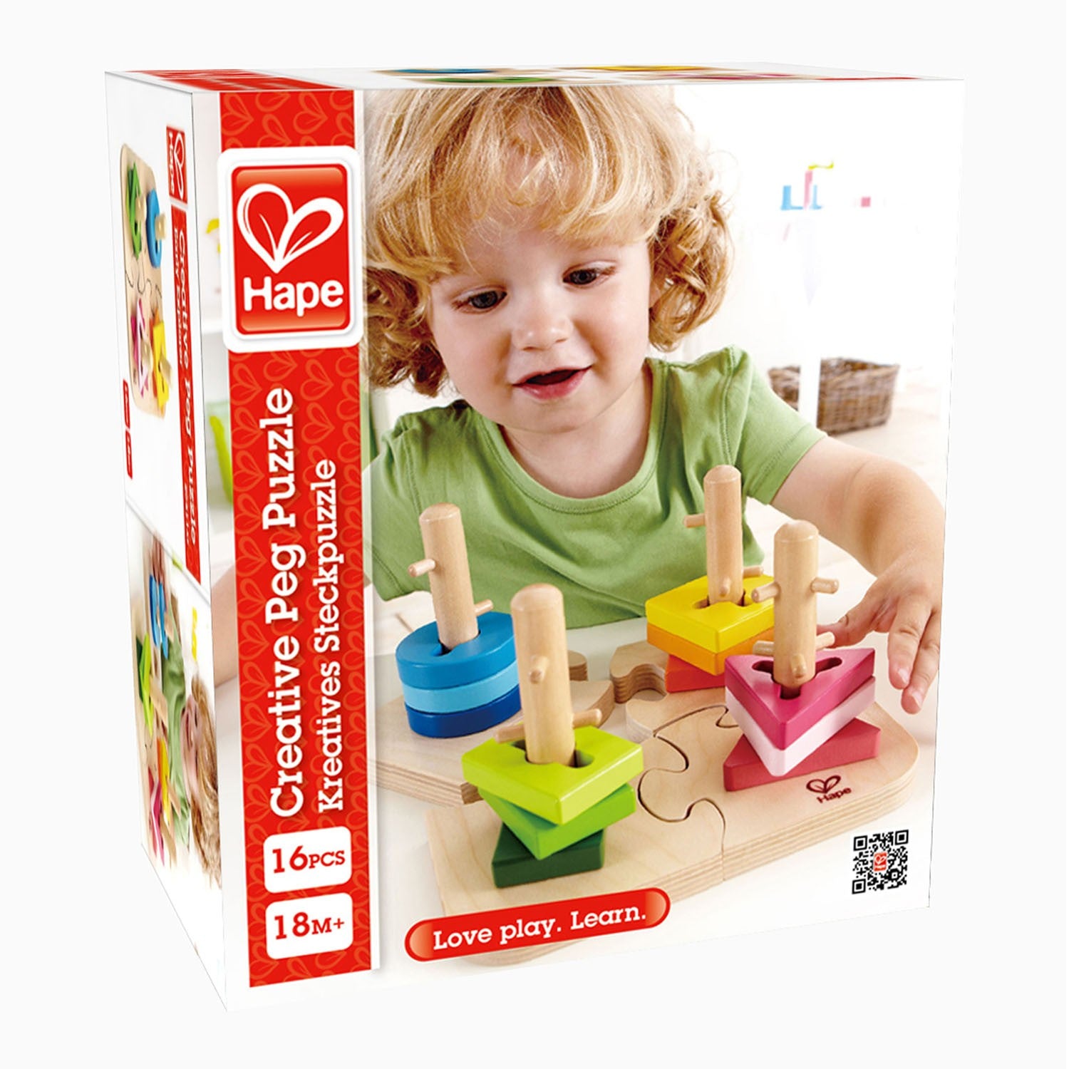 Rompecabezas Apilable- Juguete para Niño Hape