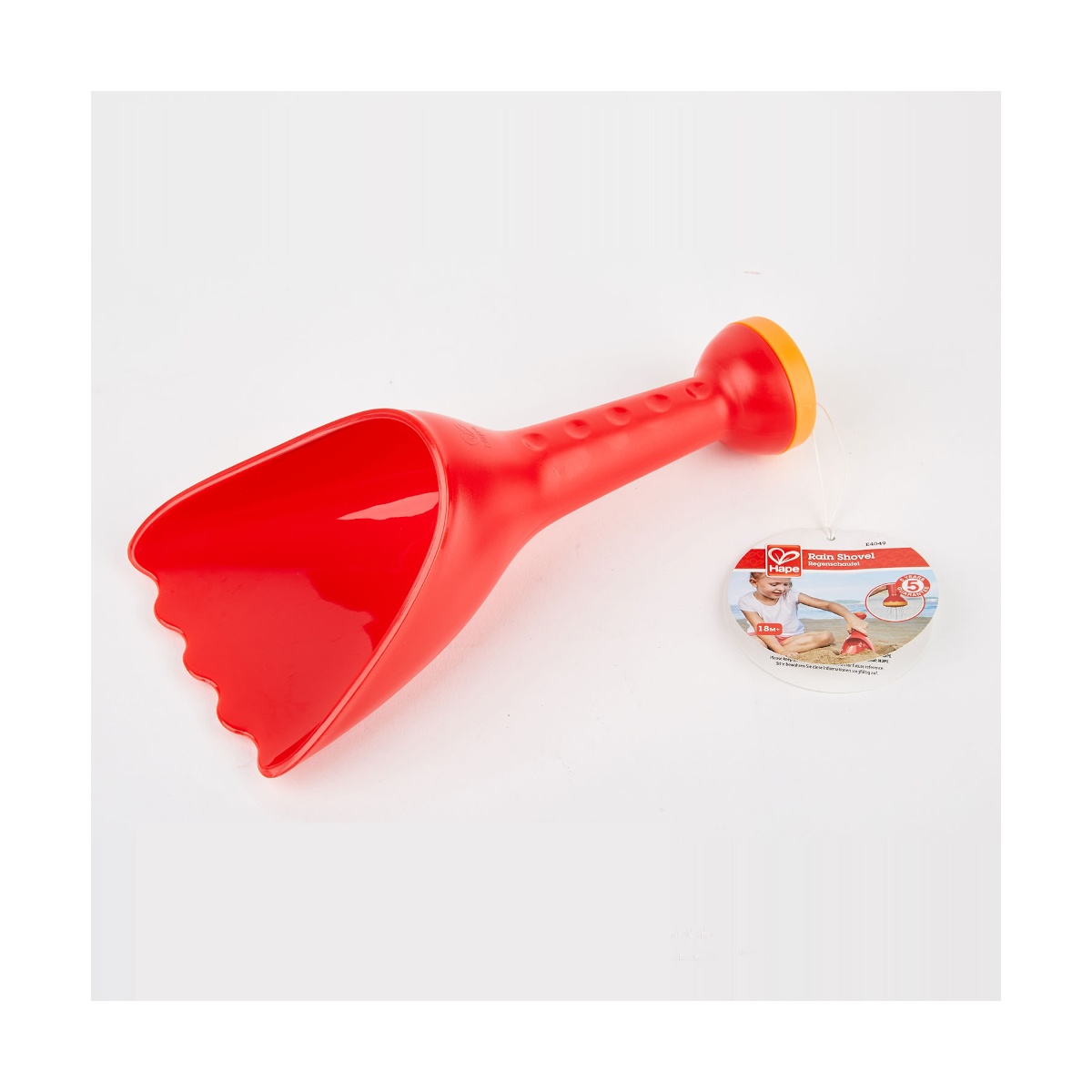Pala Cavadora Y Rociadora Roja