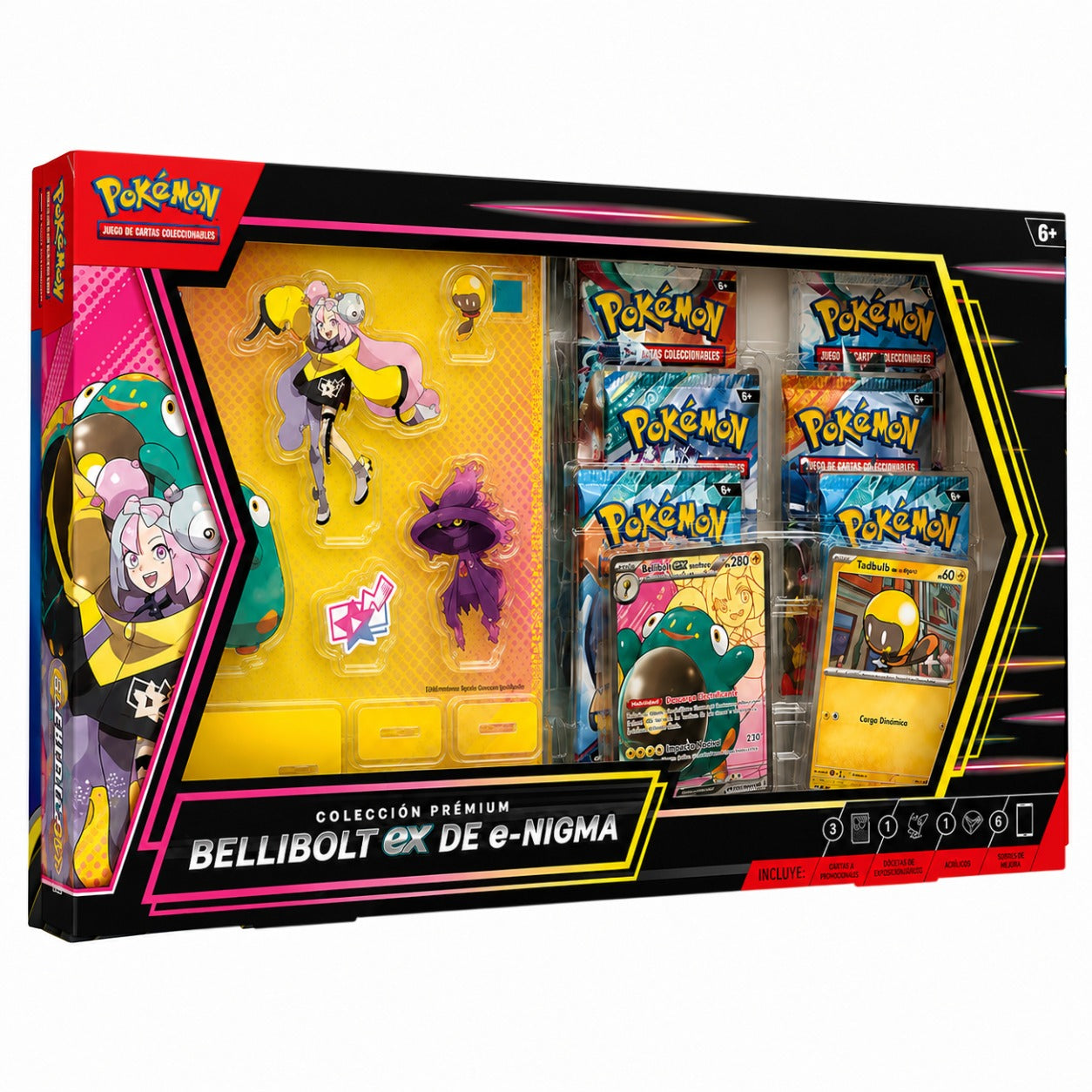 Pokémon: Colección Prémium Bellibolt Ex De E-Nigma - Esp