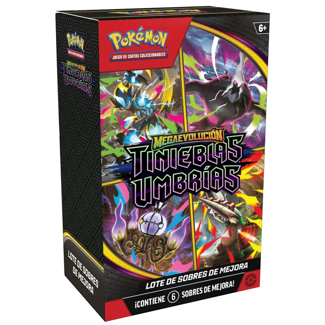 Pokémon: Paquete x6 Sobres De Refuerzo Tinieblas Umbrías