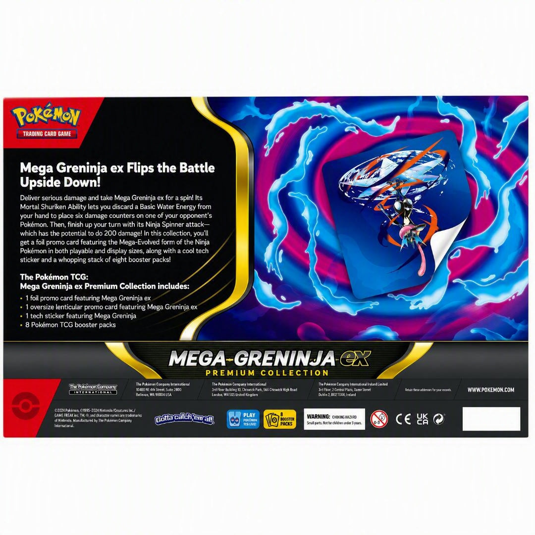 Pokémon: Premium Collection Mega-Greninja Ex - Ing