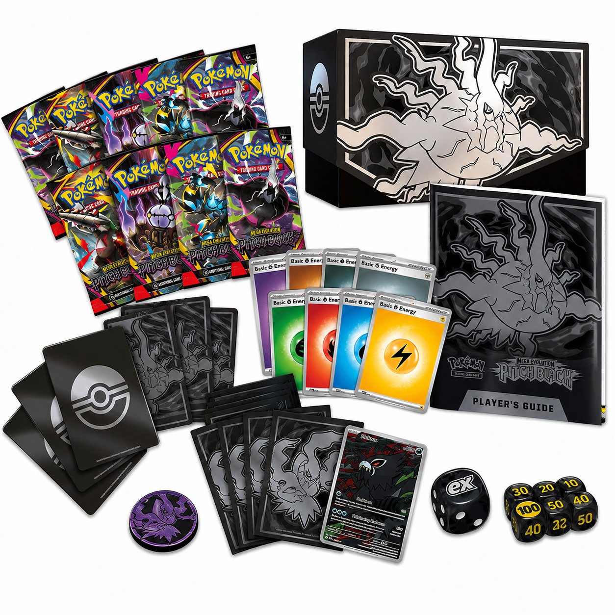 Pokémon: Pitch Black Elite Trainer Box - Ing