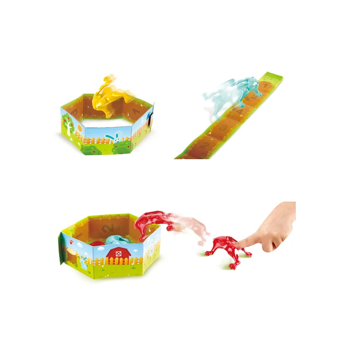 Set De Conejitos Saltarines
