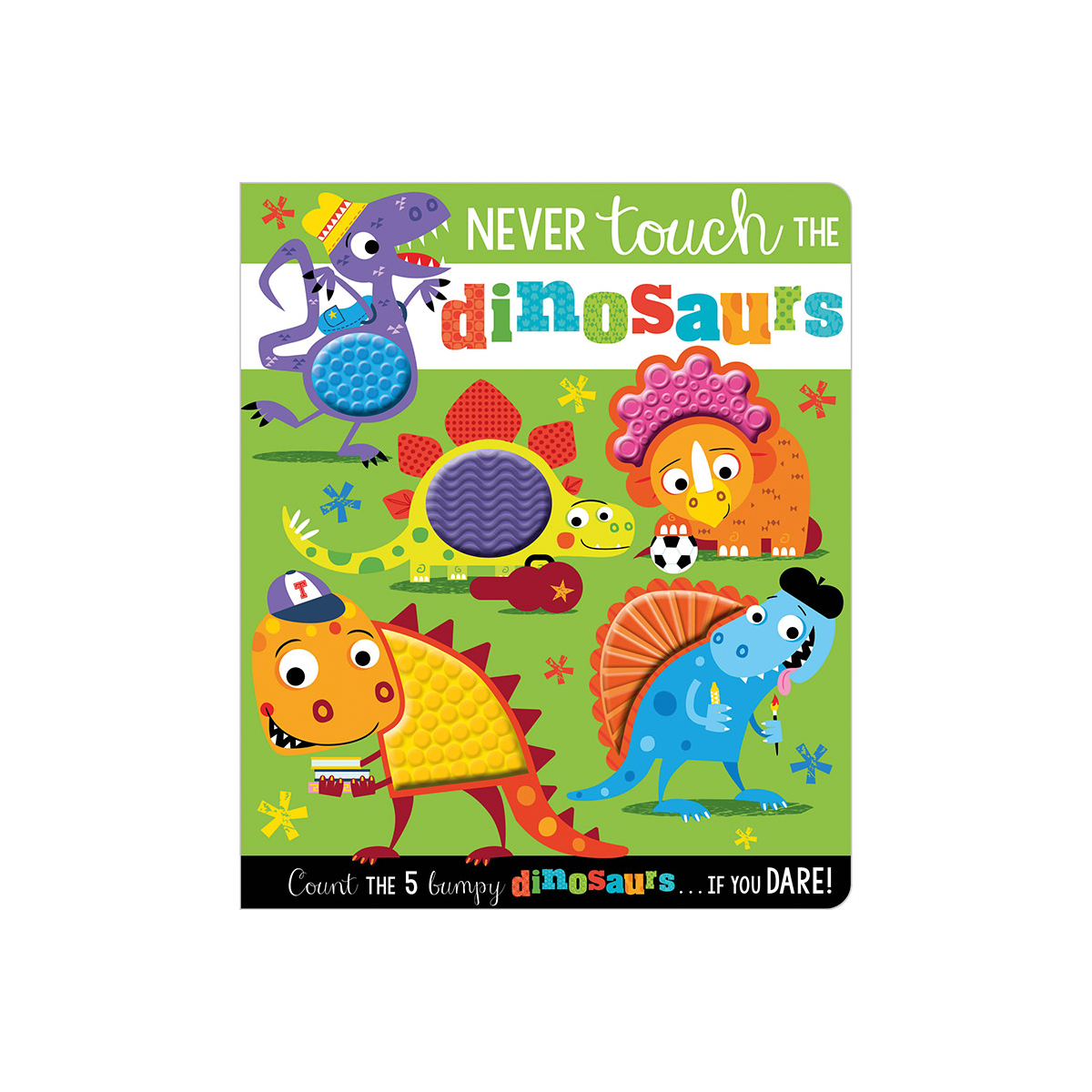 Libro Tactil The Dinosaurs - Eng