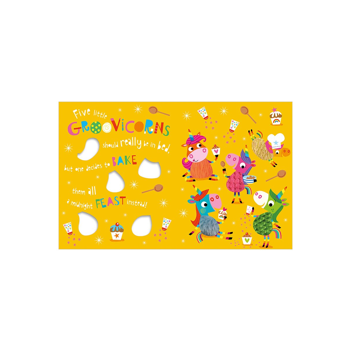 Libro Táctil Goodnight Little Groovicorns - Eng