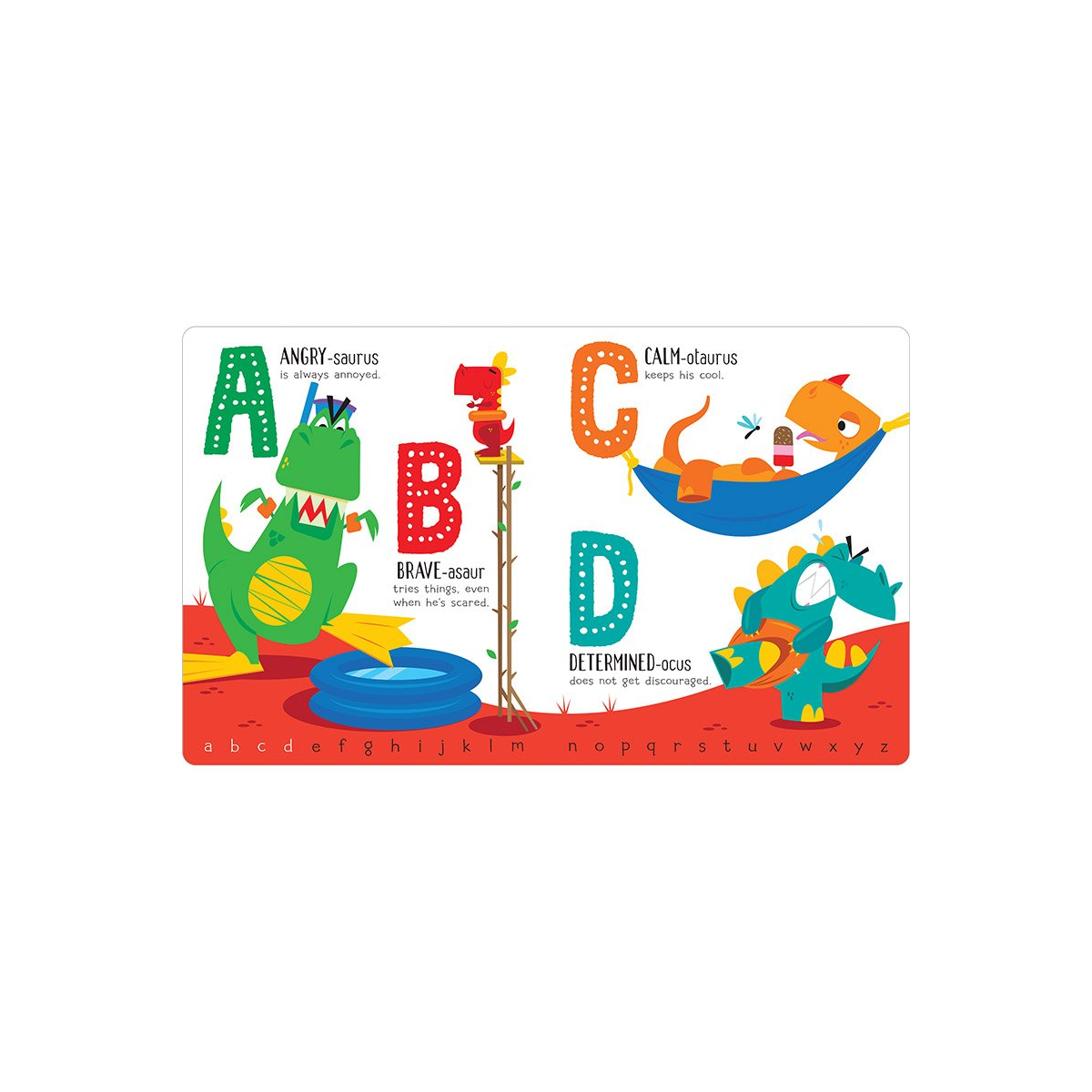 Libro Táctil H Is For Happy Saurus - Eng