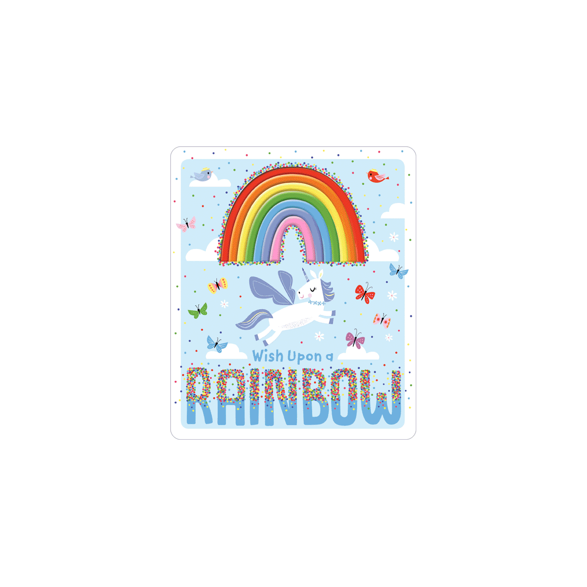 Libro Táctil Wish Upon A Rainbow - Eng