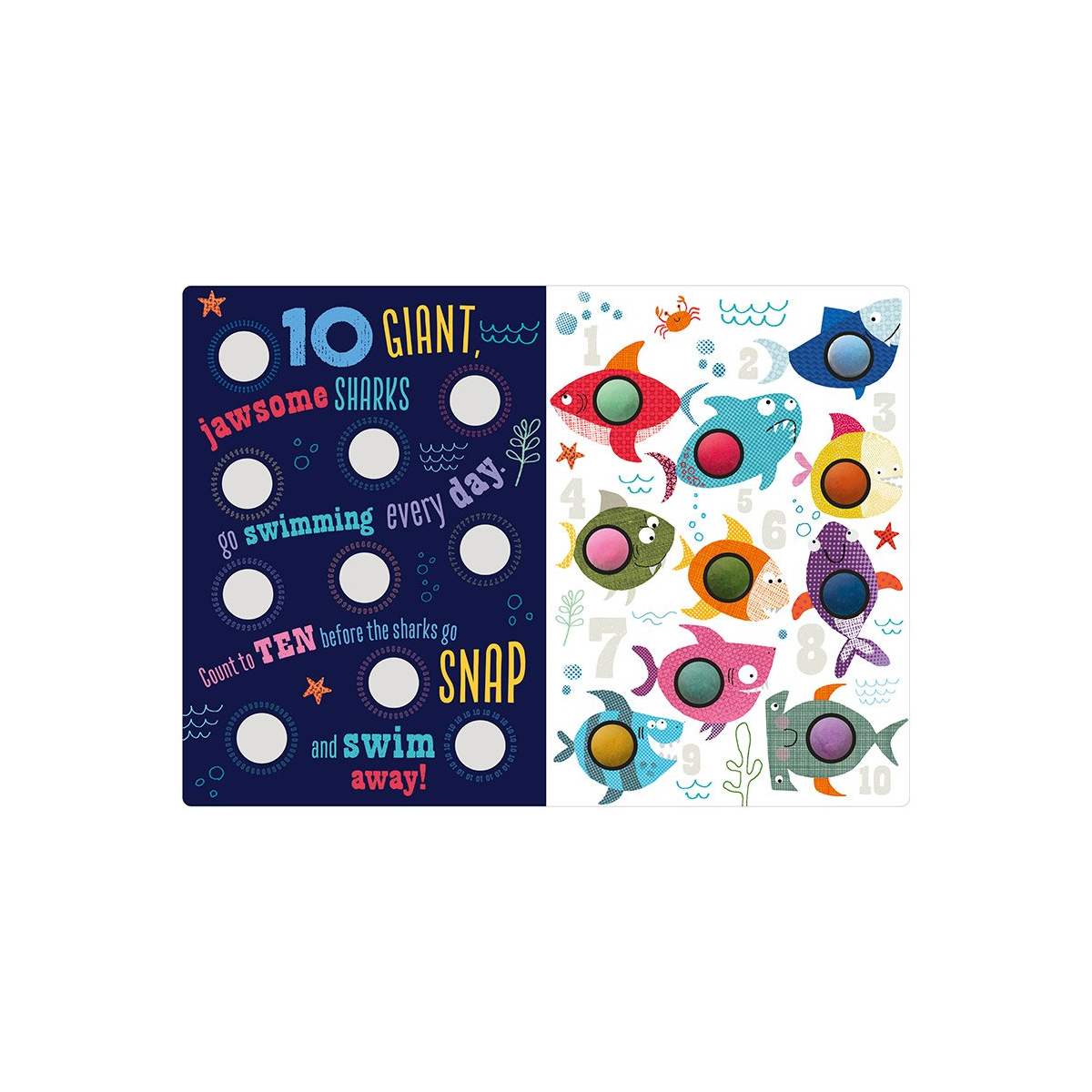 Libro Táctil I Can Count To - Eng
