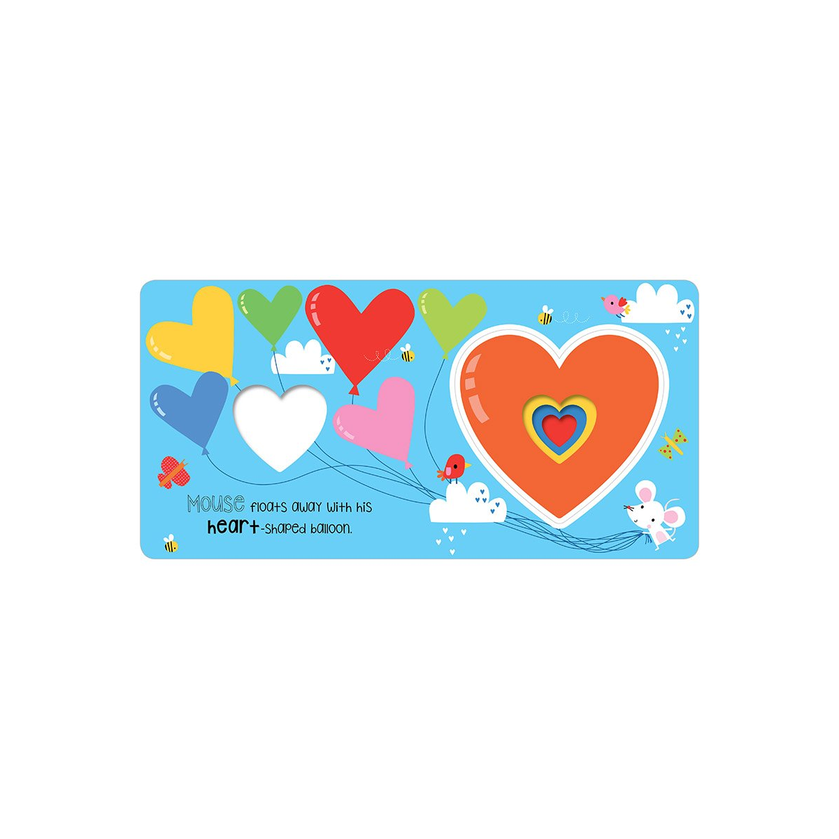 Libro Táctil Popout Play Little Hearts - Eng