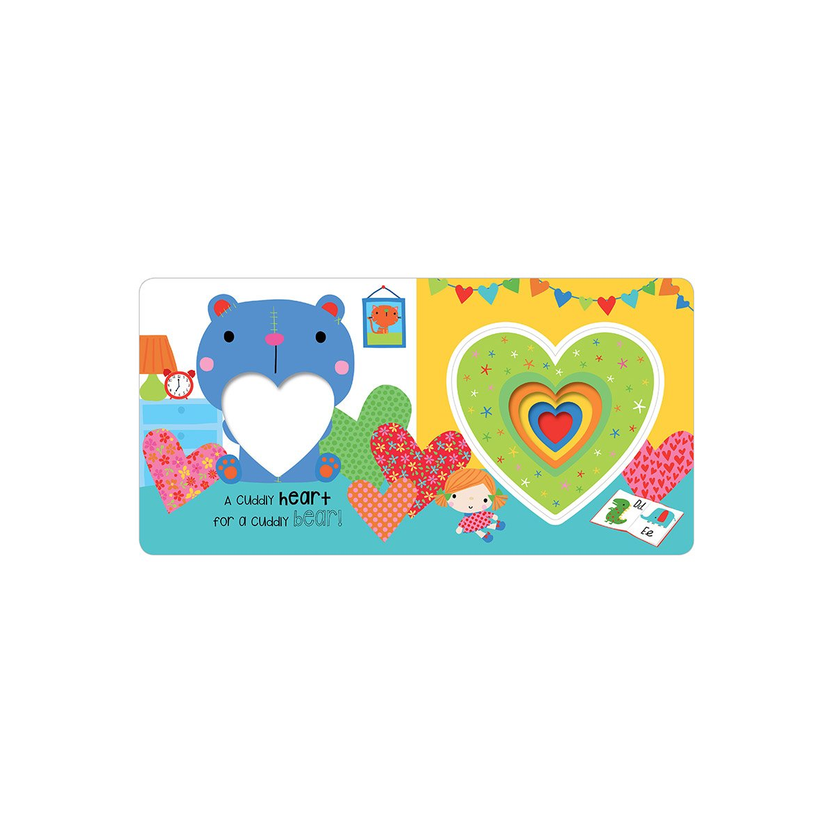 Libro Táctil Popout Play Little Hearts - Eng
