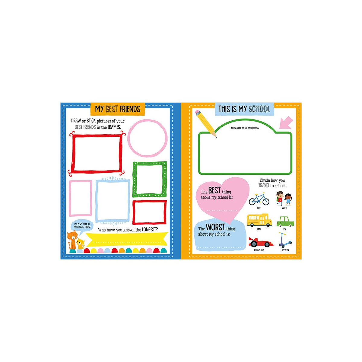 Libro Táctil My Year In Kindergarten - Eng