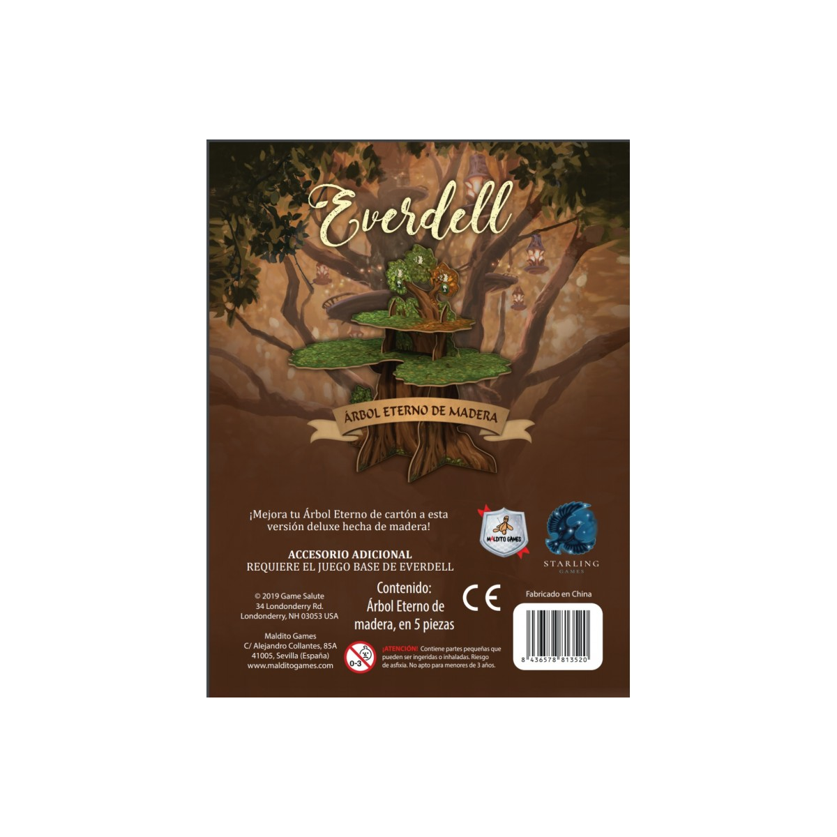 Everdell: Árbol Eterno De Madera