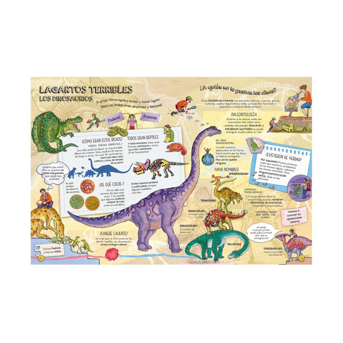 La Vida De Los Dinosaurios